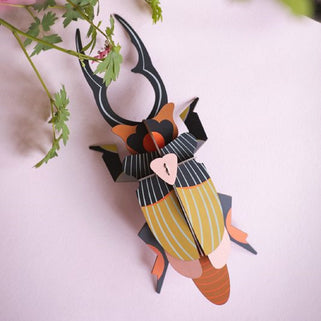 Giant Stag Beetle Wall Decoration
