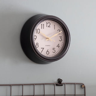 Black Indoor Greenwich Clock