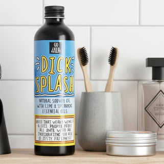 dick splash novelty shower gel for men