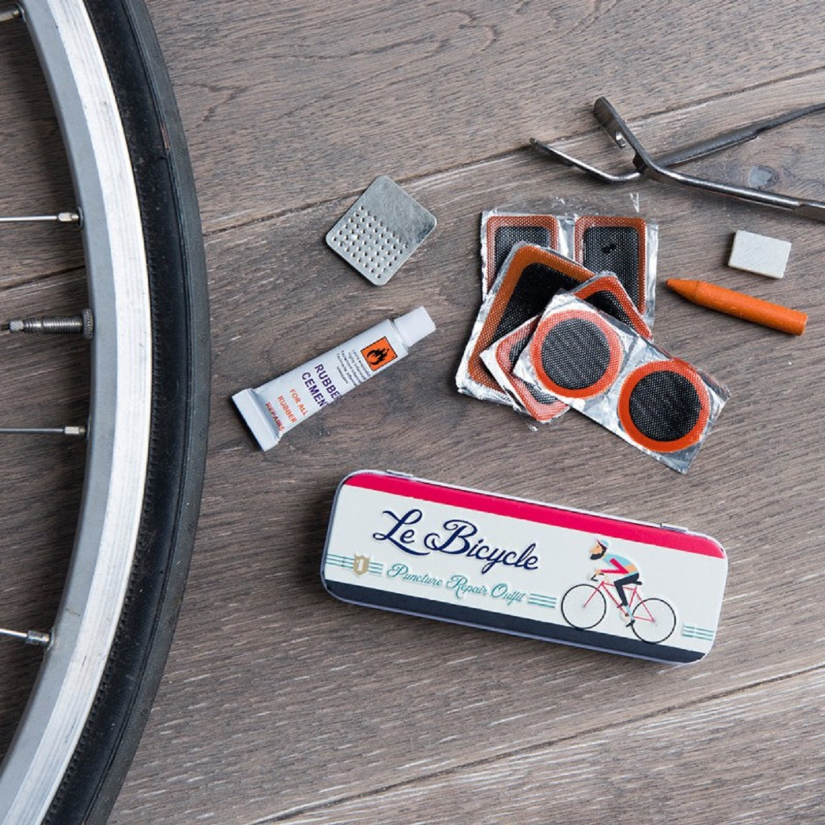 Bike tire puncture repair kit Clearance