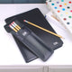 Monogram Leather A5 Notebook and Pencil Case Set