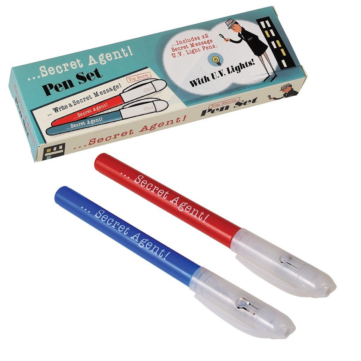 Secret Agent Spy Pen Set – Penelopetom - Main Image