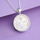 Luxury 70th Birthday Sixpence Necklace