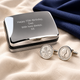 Luxury 70th Birthday 1956 Sixpence Cufflinks