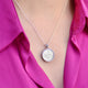 Luxury 60th Birthday Sixpence Necklace