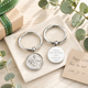 Luxury 60th Birthday 1966 Silver Sixpence Keyring