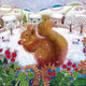 Winter Village Squirrel Christmas Card Pack