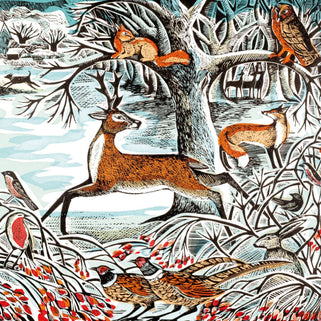 Winter Wonderland Christmas Card Box