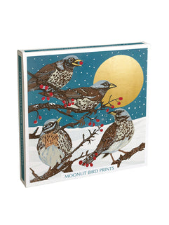 Moonlit Bird Christmas Card Box