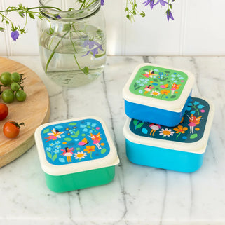 Set of 3 Fairies Snack Boxes