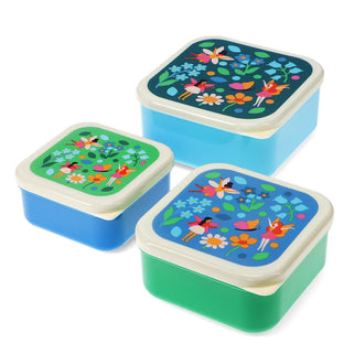 Set of 3 Fairies Snack Boxes