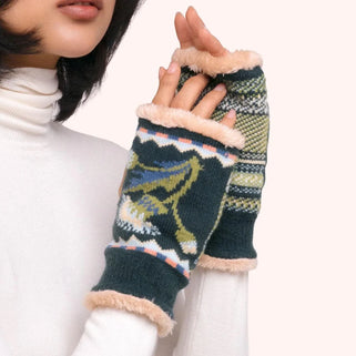 Wrist Warmers Thistle Navy