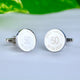 Personalised milestone 50th birthday cufflinks with 