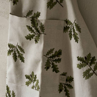 Acorn and Oak Leaves Apron