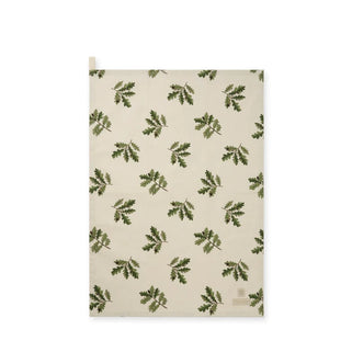 Acorn and Oak Leaves Tea Towel