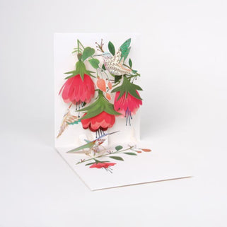 Hummingbird Birthday 3D Card