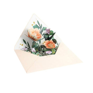 Wildflower Envelope 3D Card