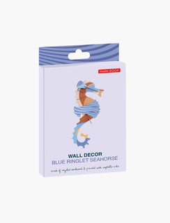 Blue Ringlet Seahorse Wall Decoration