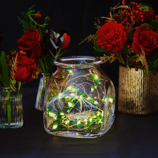 Holly& Berry String Table Lights