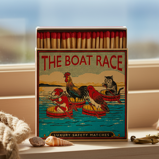 The Boat Race Design Box of Matches