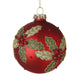 Red Holly Bauble