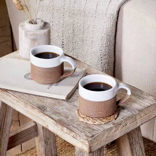 Mali Rib Coffee Mug Terracotta