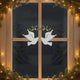 Doves & Mistletoe Christmas Decoration