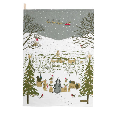 Festive Forest Set of 2 Tea Towels