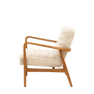 Datsun Armchair Cream Sheepskin 4