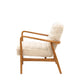 Datsun Armchair Cream Sheepskin 4