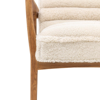 Datsun Armchair Cream Sheepskin 7