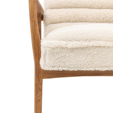 Datsun Armchair Cream Sheepskin 7