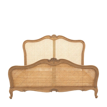 Chic King Cane Bed Weathered 1