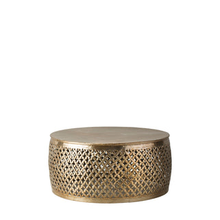 Brass Metal Coffee Table