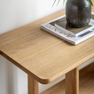 Craft Console Table Natural 4