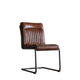 Capri Leather Chair Brown 4