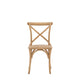 Cafe Chair Oak Rattan (2pk) 1