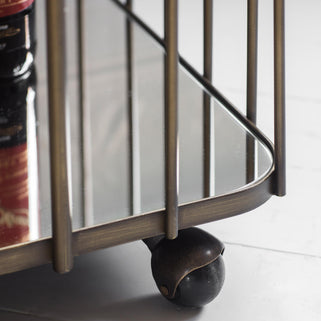 Verna Drinks Trolley Bronze 4