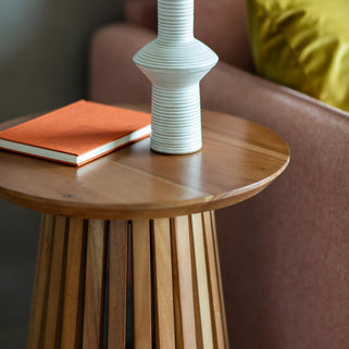 Brookland Slatted Side Table 3