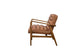 Datsun 2 Seater Sofa Vintage Brown Leather 6