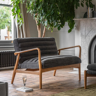 Datsun 2 Seater Charcoal Boucle 2