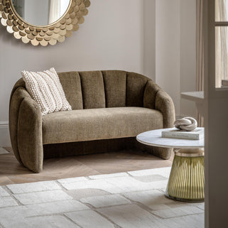 Atella 2 Seater Sofa Moss Green 2