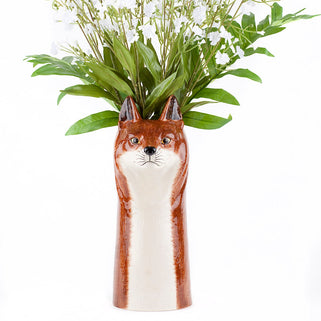 Fox Flower Vase