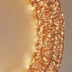 Galaxy Fairylight Wreath 25cm Copper