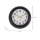 Black Indoor Greenwich Clock