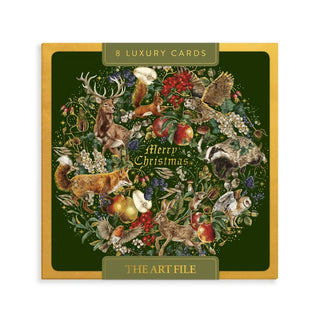 Winter Fable Luxury Christmas Card Box