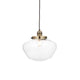 Camberley 1 Pendant Light Antique Brass Clear 1