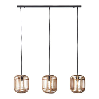 Mathias 3 Pendant Light Natural Bamboo 1