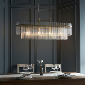 Marietta 4 Pendant Light Antique Brass 2