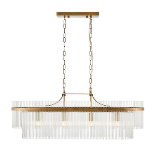 Marietta 4 Pendant Light Antique Brass 1